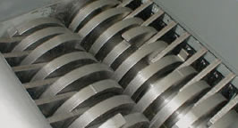 SSI's Dual-Shear Shredders.