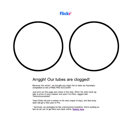 The Flickr Is A Series Of Tubes